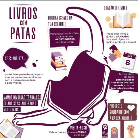 Logo Livros com Patas