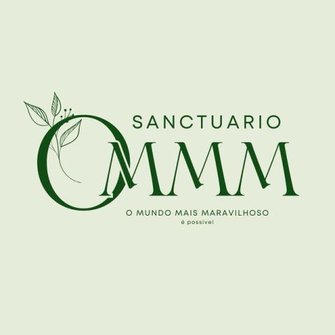 Logo Sanctuario OMMM - O Mundo Mais Maravilhoso